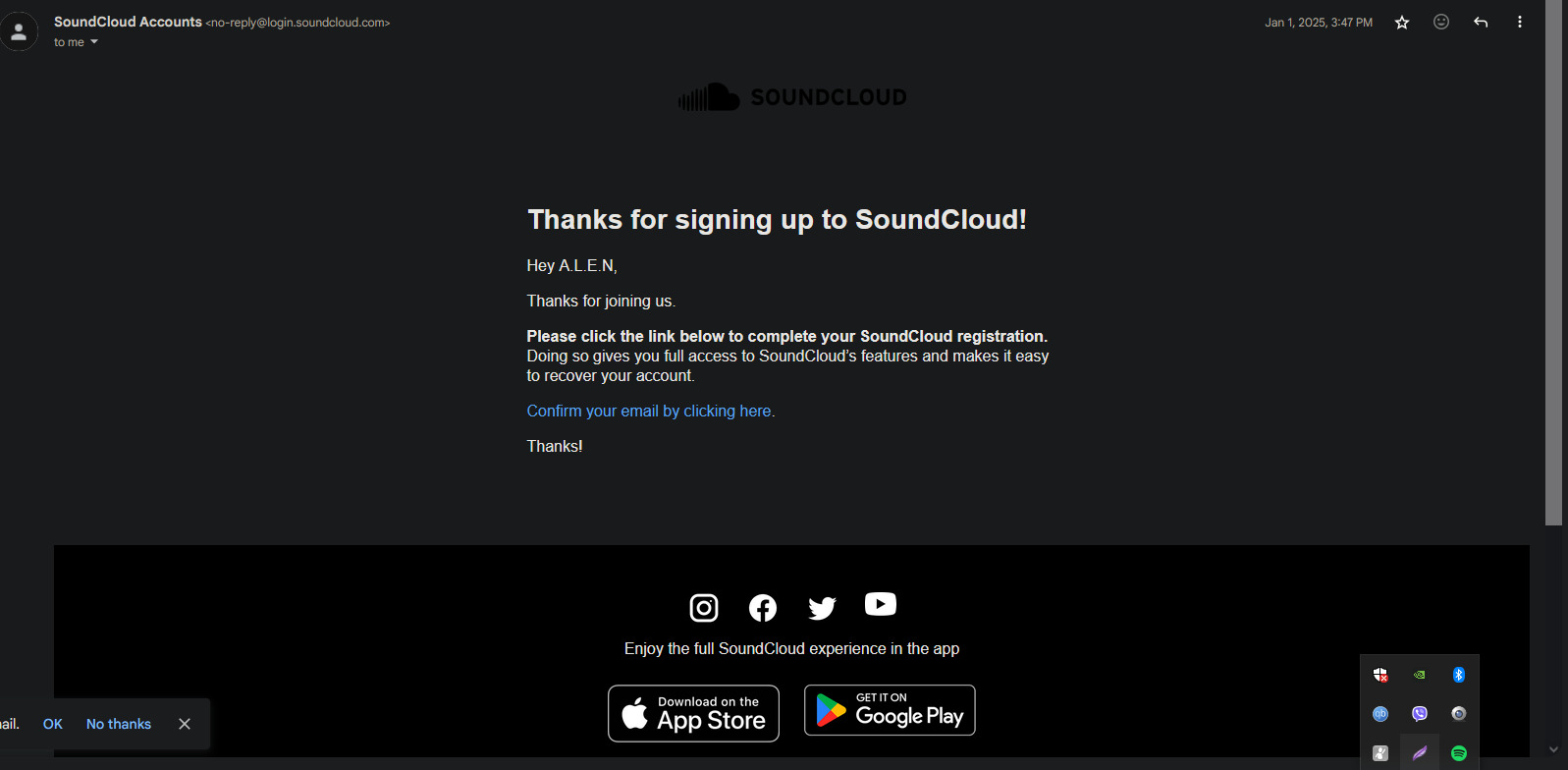 Proof Screenshot 2